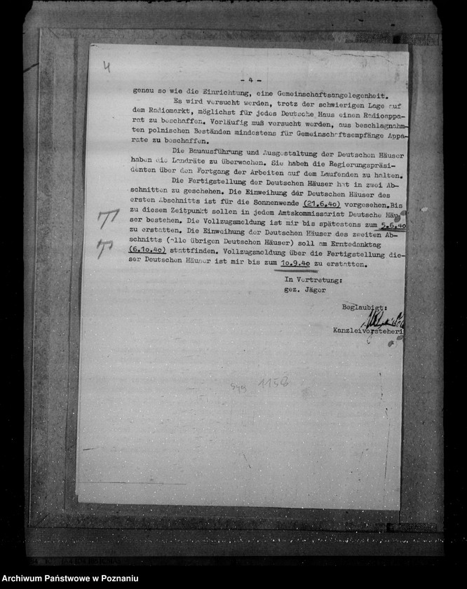 Obraz 8 z jednostki "Schaffung Deutscher Häuser im Reichsgau Wartheland"