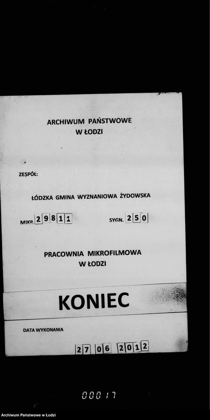 Obraz 14 z jednostki "Akta dotyczące Zysensteina, Hamburskiego, Maroko"