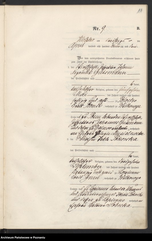 image.from.unit.number "Księga małżeństw"