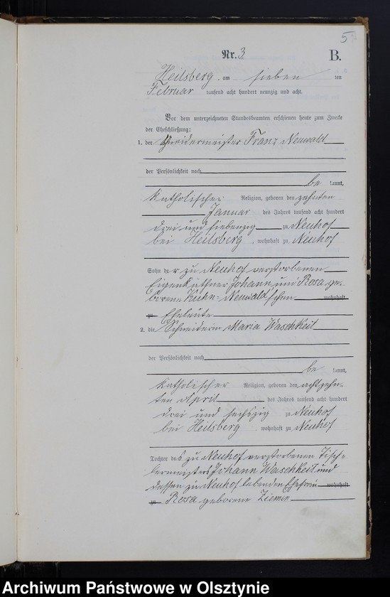 image.from.unit.number "Heiraths-Haupt-Register Nr 1 - 27"