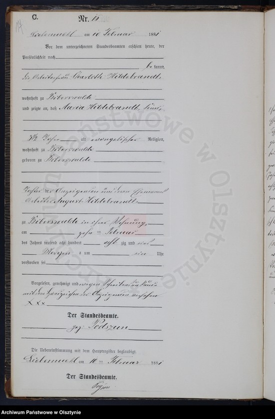 image.from.unit.number "Sterbe-Neben-Register Nr 1 - 89"