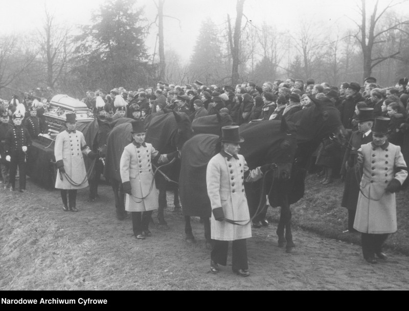 image.from.unit.number "Pogrzeb księcia pszczyńskiego Jana Henryka XV von Hochberg"