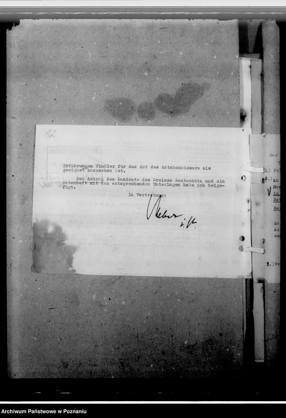 Obraz 16 z jednostki "Winkler, Artur - komisarz obwodowy"