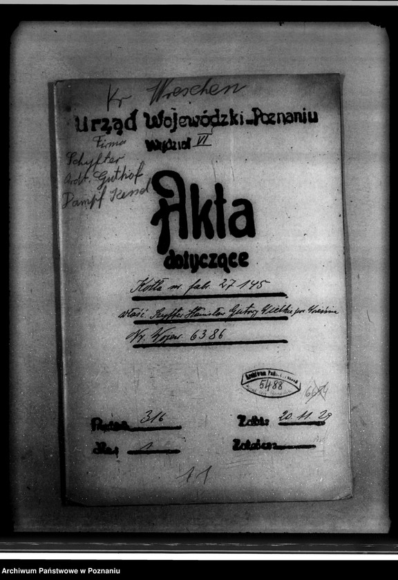 Obraz 4 z jednostki "Gorzelnia rolnicza St. Szyftera we wsi Gutowo Wielkie powiat wrzesiński nr woj. kotła 6387"