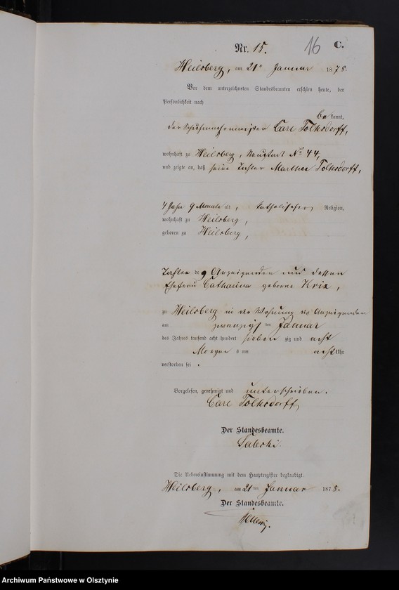 image.from.unit.number "Sterbe-Neben-Register Nr 1 - 171"