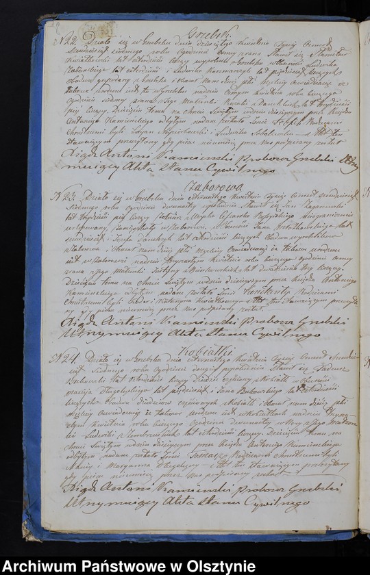 image.from.unit.number "Duplikat Aktów Urodzenia, Zaślubień, Zejścia z Parafii Grzebskiej z Roku 1867"
