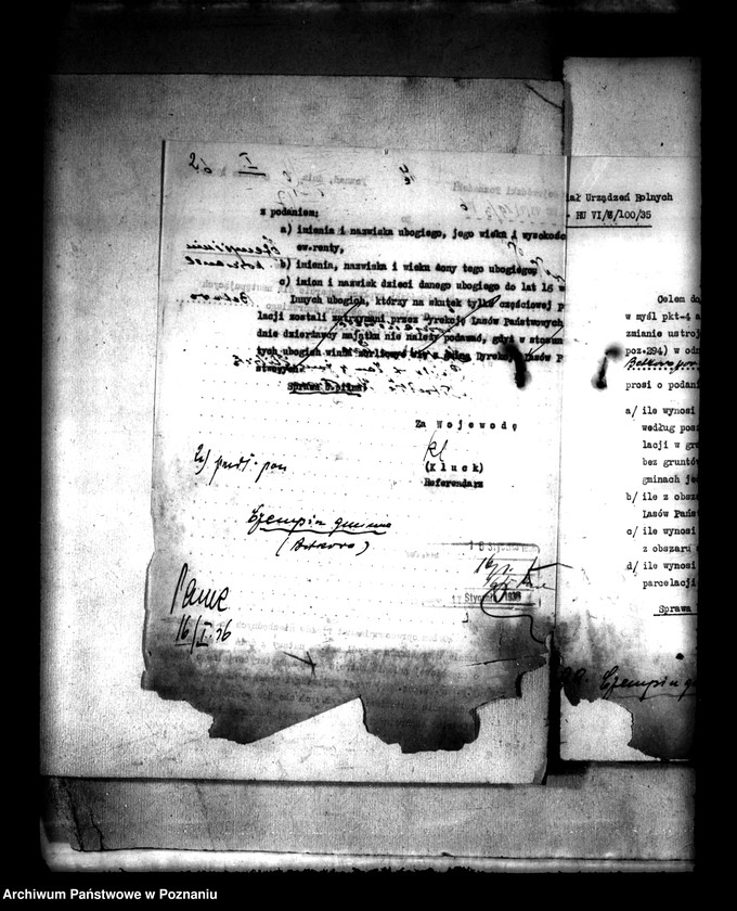 Obraz 6 z jednostki "Rozrachunki z gminą Czempiń odnośnie rozparcelowanego obszaru dworskiego Betkowo"