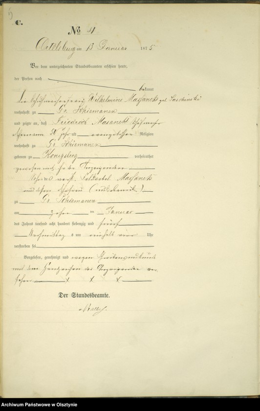 image.from.unit.number "Haupt-Sterbe-Register Nr 1 - 78"