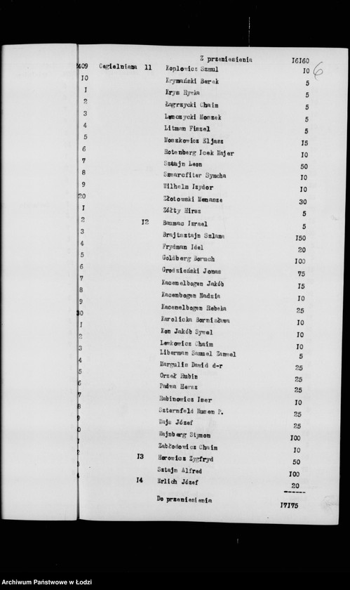 Obraz 10 z jednostki "Rejestr poborczy"