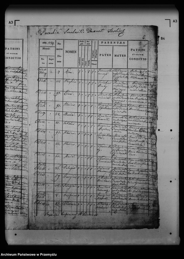 image.from.unit.number "[Kopie ksiąg metrykalnych parafii Smolnik z filią Mików (dekanat Łupków)]"