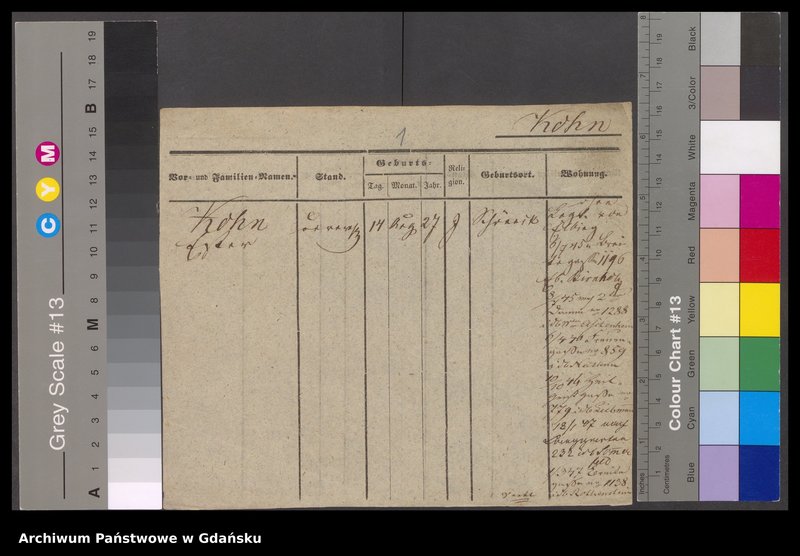 image.from.unit.number "Karty meldunkowe: Kohn - Kohnke"