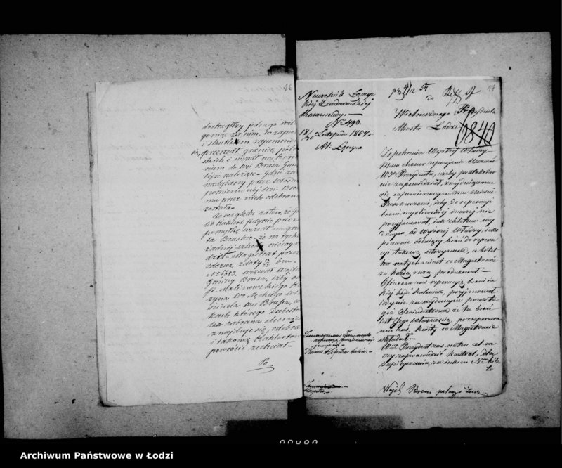 Obraz 15 z jednostki "Akta w przedmiocie utrzymywania broni palnej i siecznej"