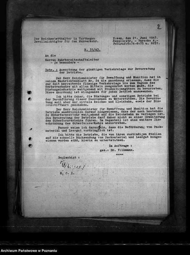 Obraz 6 z jednostki "Rundschreiben"