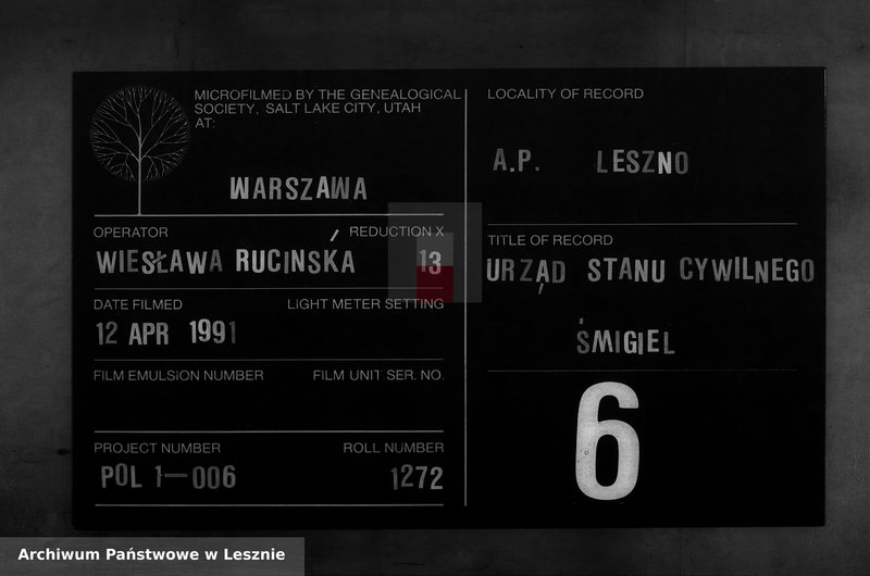Obraz 1 z jednostki "[Księga zgonów]"