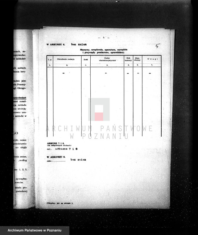 Obraz 9 z jednostki "Gazownia Miejska w Czarnkowie Kwestionariusze"