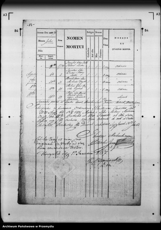 image.from.unit.number "[Kopie ksiąg metrykalnych parafii Jaworki z filiami Biała Woda, Czarna Woda (dekanat Muszyna)]"