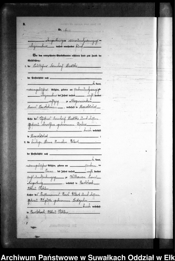 image.from.unit.number "Heirats-Neben-Register des Preussischen Standes-Amtes Kehlen Kreis Angerburg"