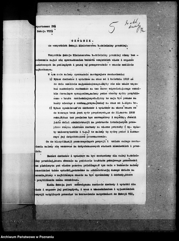 Obraz 9 z jednostki "Budżet - generalia"