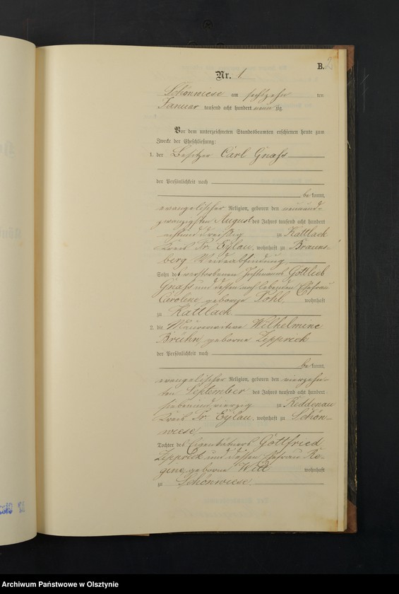 image.from.unit.number "Heiraths-Neben-Register Nr 1 - 14"