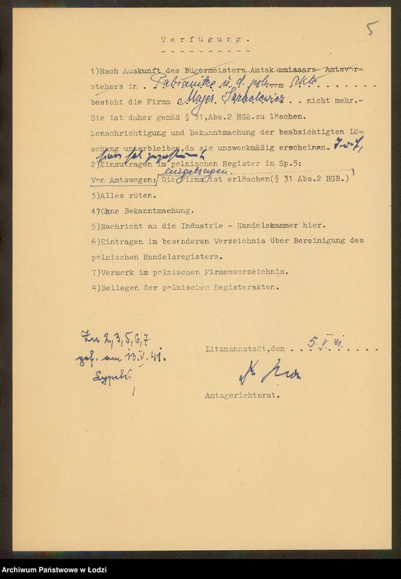 Obraz 7 z jednostki "Majer Izraelowicz- sprzedaż mięsa"