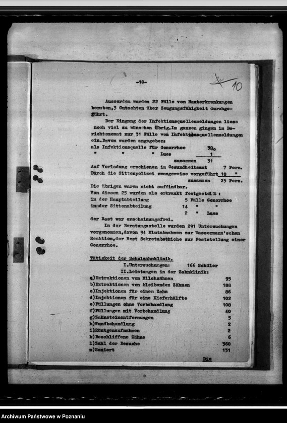 Obraz 15 z jednostki "Stand des Gesundheitswesens in Litzmannstadt - Land (Łódź)"