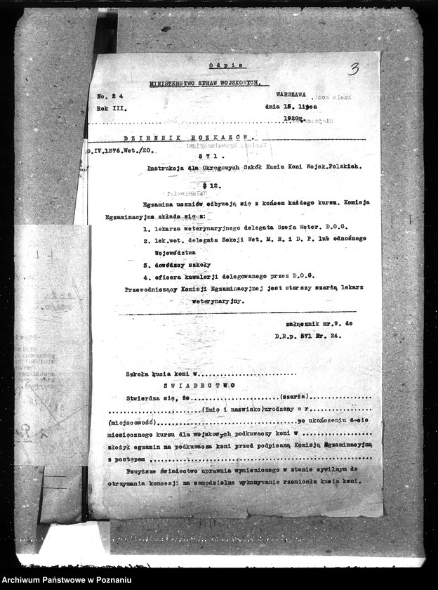 Obraz 8 z jednostki "Podkuwacze koni"