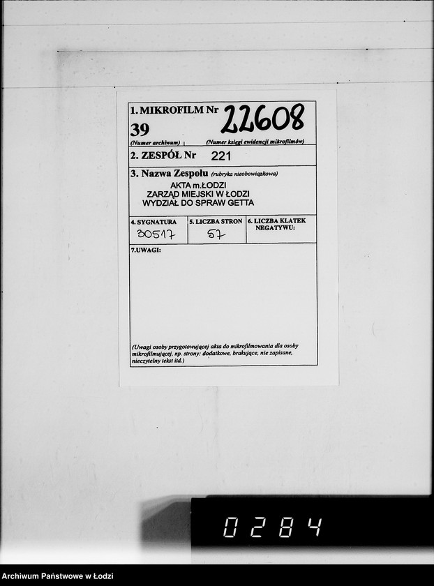 Obraz 2 z jednostki "G. Sache. Rechnungen [za dostawy towarów dla Getta]"