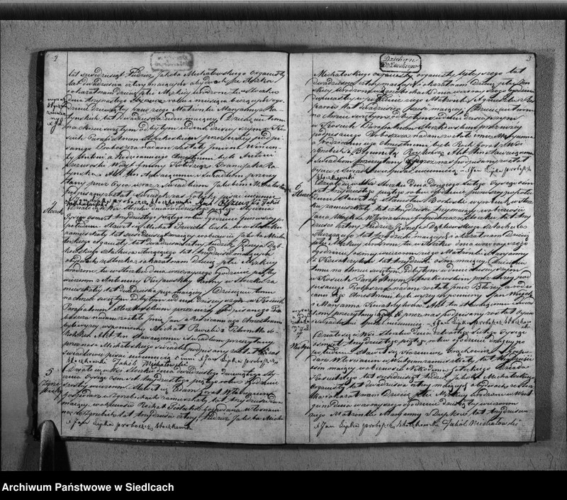 Obraz z jednostki "Akta urodzin, małżeństw, zgonów"