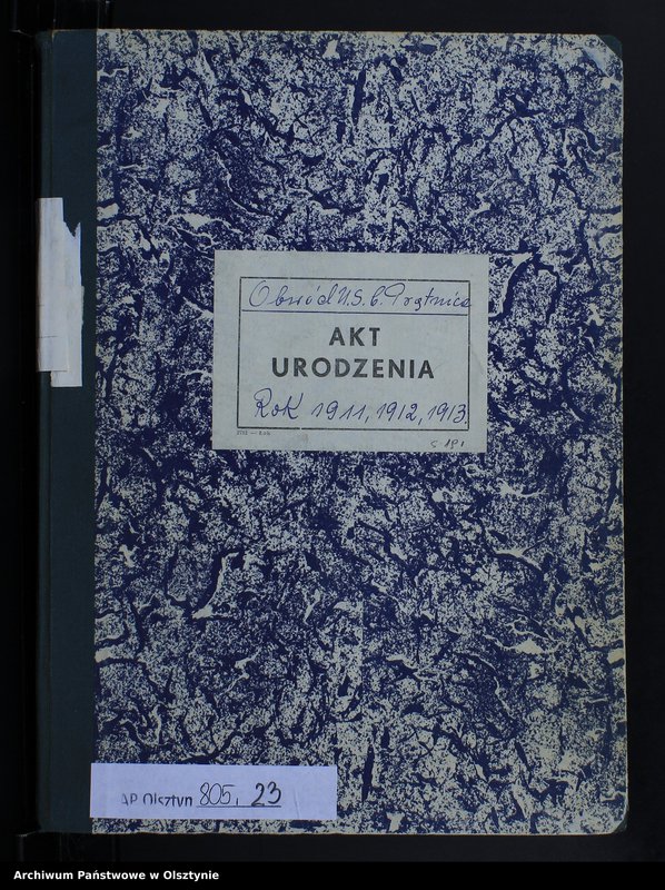 image.from.unit.number "Księga urodzeń Nr 1 - 57, 1-57, 1-74 /przepisana w języku polskim z oryginału niemieckiego w dniu 10.12.1956r./"