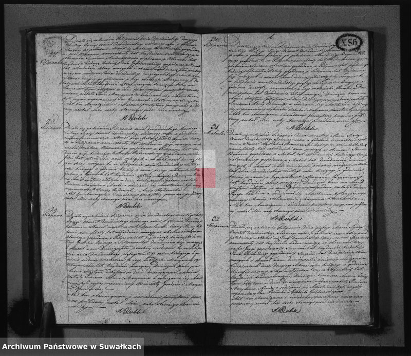 image.from.unit.number "Duplikat Parafii Filipowskiey: to jest Akta Urodzonych, Zeszłych i Zaślubionych z Roku 1827"