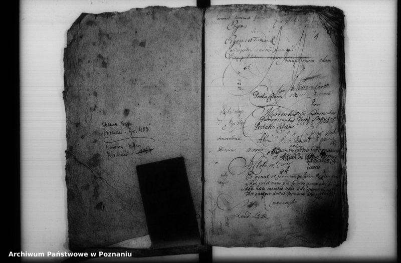 Obraz 3 z jednostki "Inscriptiones, resignationes [protocollon]"