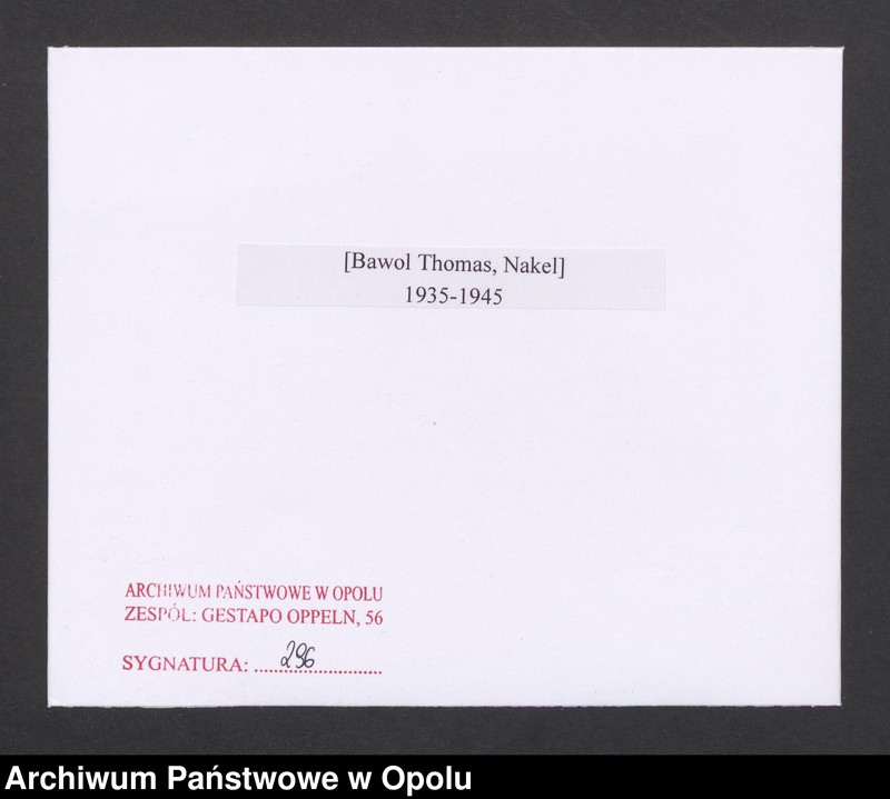 Obraz 2 z jednostki "[Bawol Thomas, Nakel]"