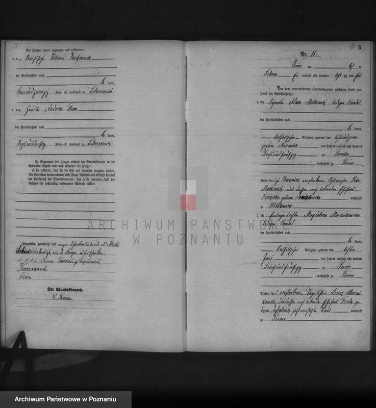 Obraz 17 z jednostki "Księga małżeństw"