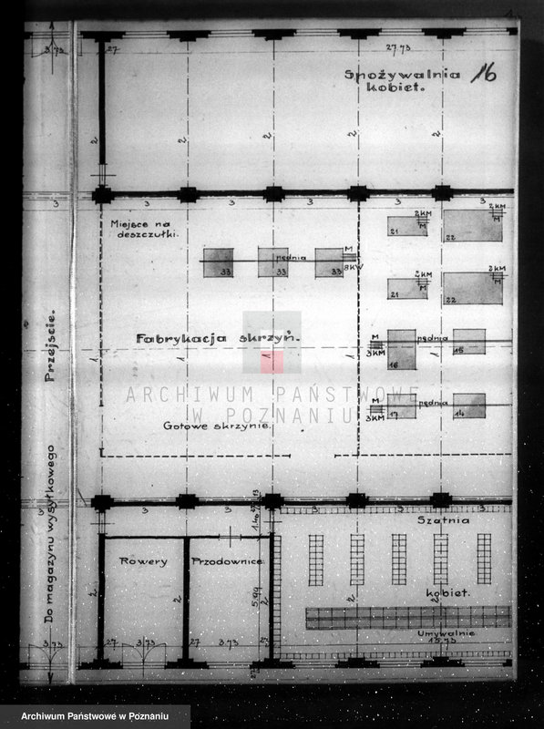 Obraz 20 z jednostki ""Centra" Zakłady Przemysłowe W. Tomaszewski w Poznaniu projekt hal fabrycznych"