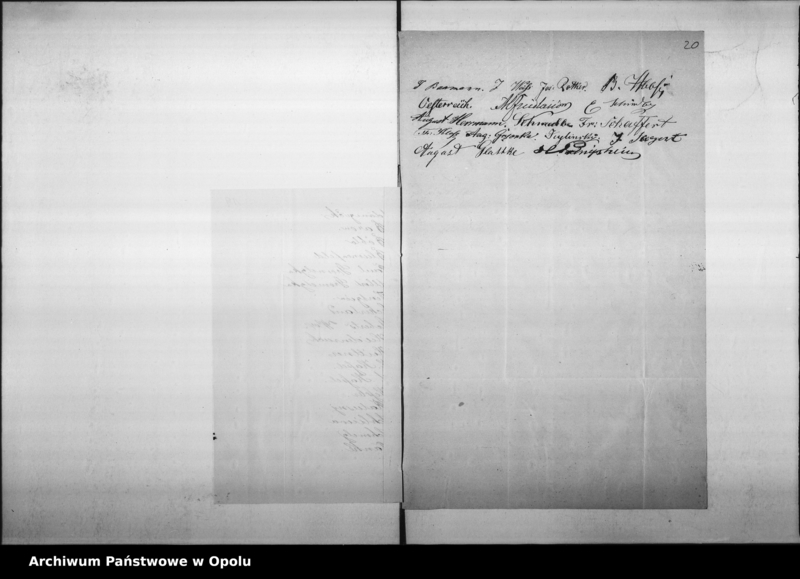 Obraz 17 z jednostki "Acta des Magistrats zu Oppeln betreffend die Beschwerden der Gast und Schankwirthe über die Kaufleute wegen unbefungten Betriebe des Schankgewerbes"