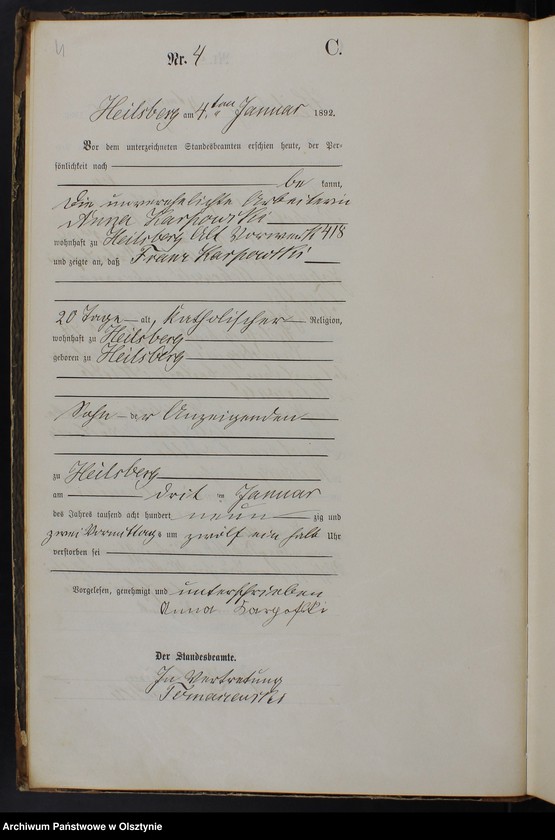 image.from.unit.number "Sterbe-Haupt-Register Nr 1 - 174"