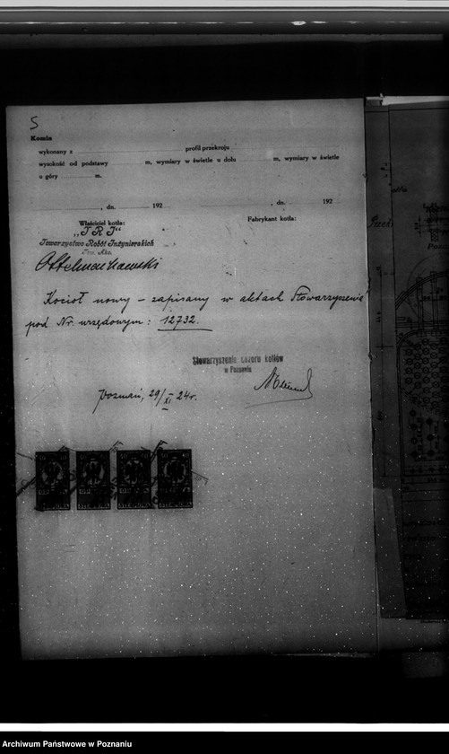 Obraz 9 z jednostki "Towarzystwo robót inżynieryjnych "Tri" w Poznaniu nr woj. 5405"