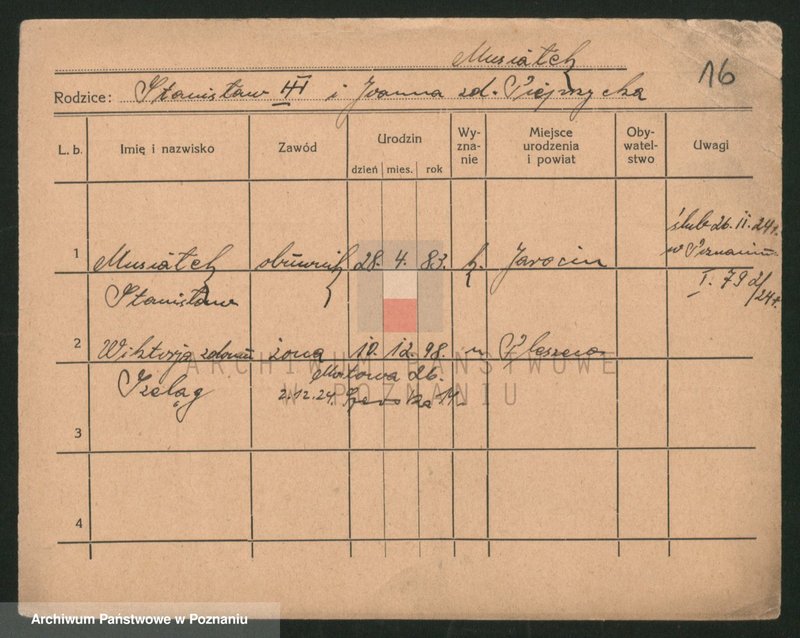 Obraz 16 z jednostki "Musiała - Muskieta"