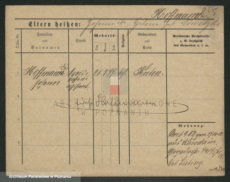 Obraz 5 z jednostki "Hofmański - Holc (-z, tz)"