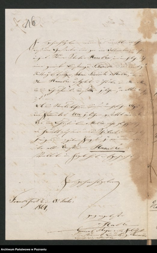 Obraz 19 z jednostki "A. betr. den Provinzialsteuer-Sekretär Wilhelm von Hake"