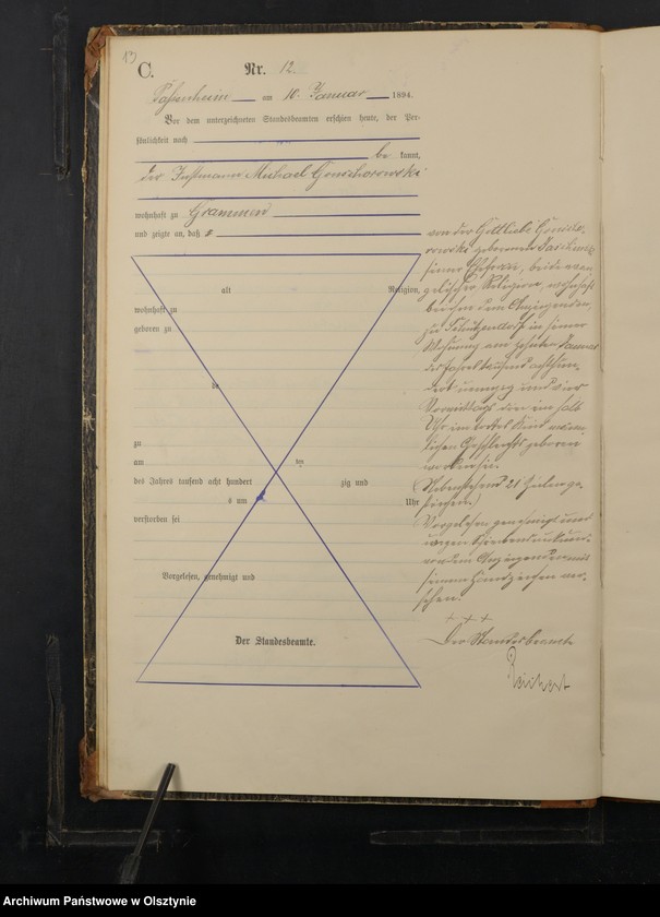 image.from.unit.number "Sterbe-Haupt-Register Nr 1 - 142"