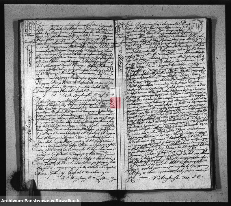 image.from.unit.number "Akta Urzędnika Stanu Cywilnego Zaślubionych w Gminie Jeleniewskiey od dnia 1 Stycznia 1816. do ostatniego Grudnia tegoż Roku."