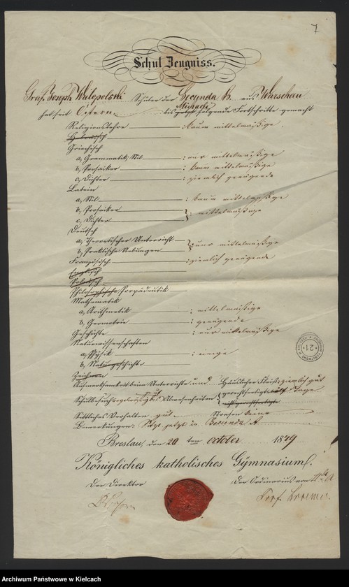 image.from.unit.number "/Akta osobowe i rachunki Józefa Wielopolskiego/"