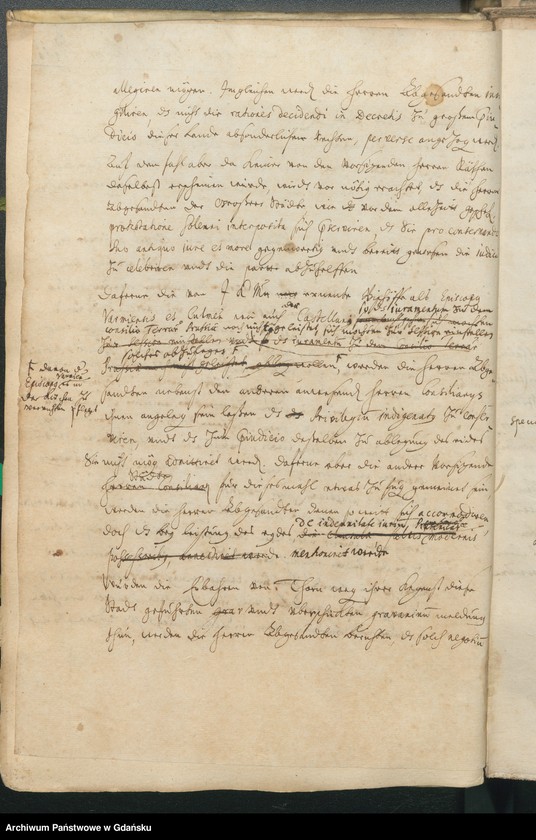 image.from.unit.number "Recesy Stanów, między innymi sejm w Warszawie 25 X - 10 XII 1646"