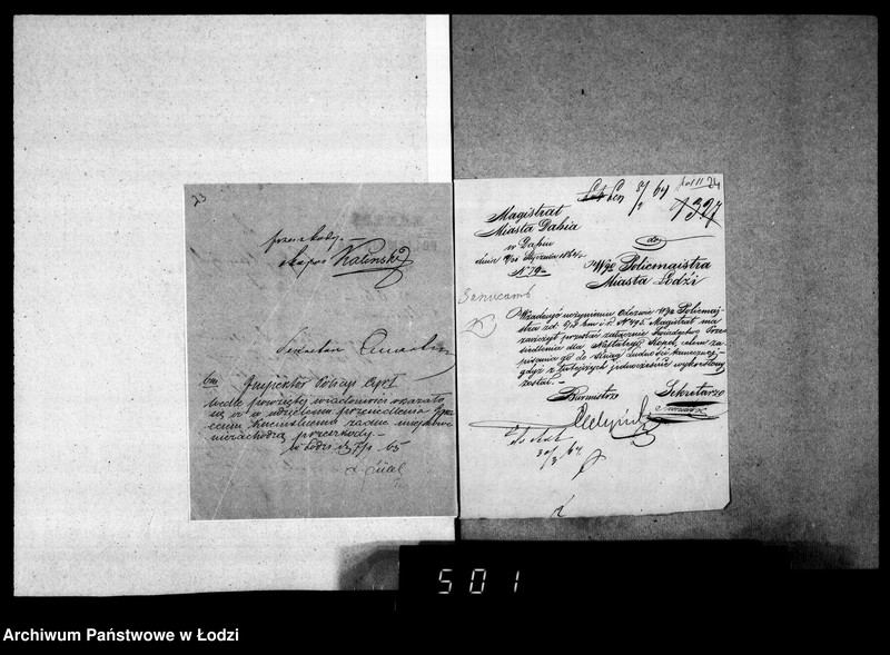 Obraz 20 z jednostki "Akta tyczące się przesiedleń"