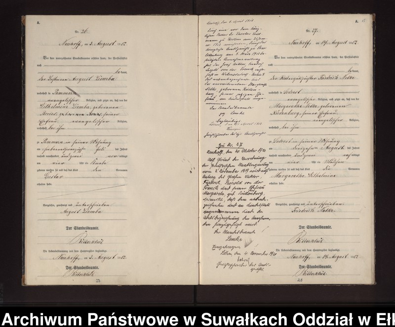 image.from.unit.number "Geburts-Neben-Register des Preussischen Standes-Amtes Neuhoff Kreis Loetzen"