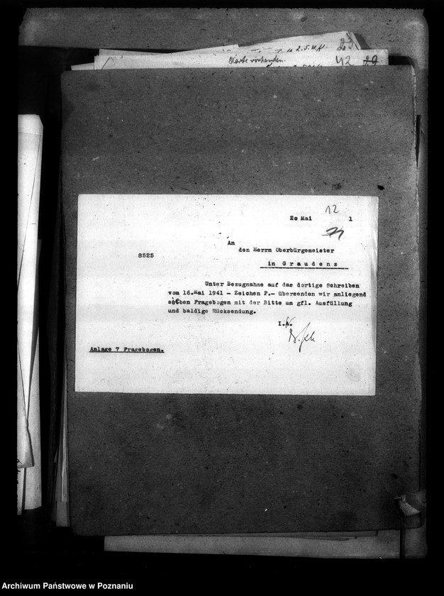 Obraz 16 z jednostki "Amtliche Meldungen Kreis Grandenz (Grudziądz)"