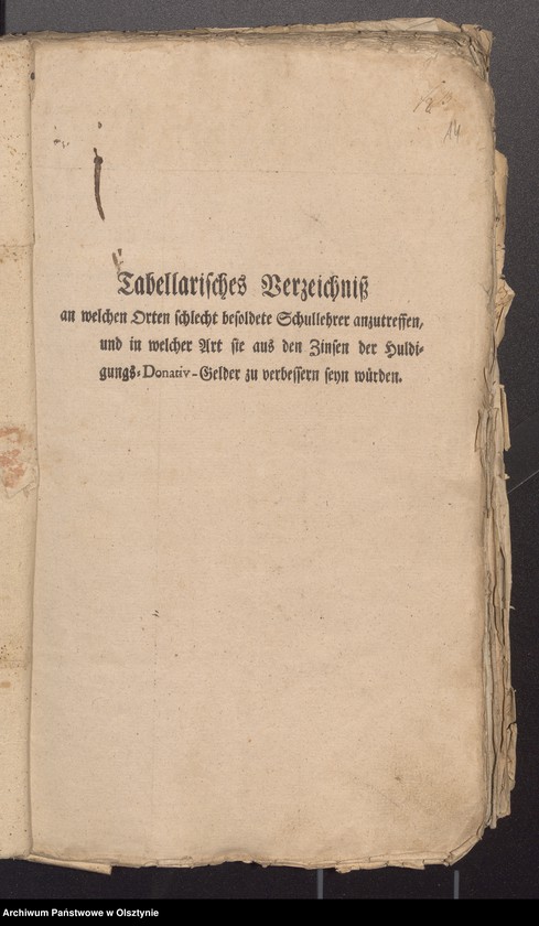 image.from.unit.number "Acta Specialia und Generalia Emolumenten-Sachen"