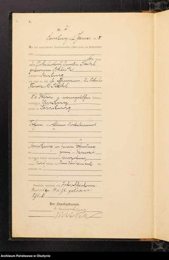 image.from.unit.number "Sterbe-Haupt-Register Nr 1 -207"