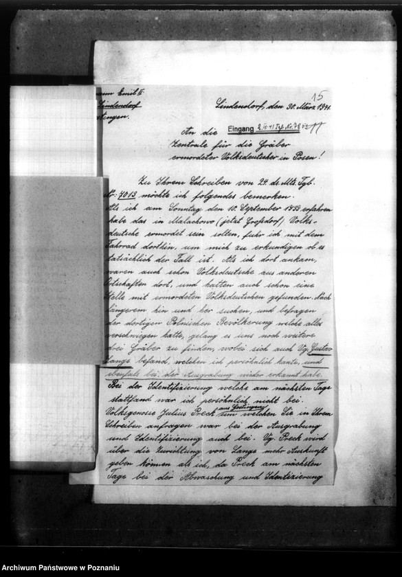 Obraz 19 z jednostki "Gustaw Lange aus Ossowo (powiat Gostyń)"